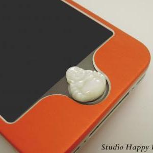 Natural Shell Buddha Apple Iphone Home Button..
